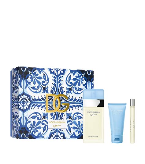 dolce gabana light blue set